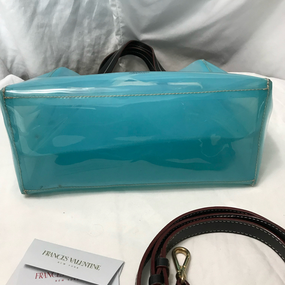 Frances Valentine New York Small Henry Tote EUC - Picture 4 of 9